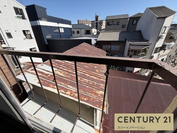 花谷マンションのバルコニー|★日差したっぷり！！★