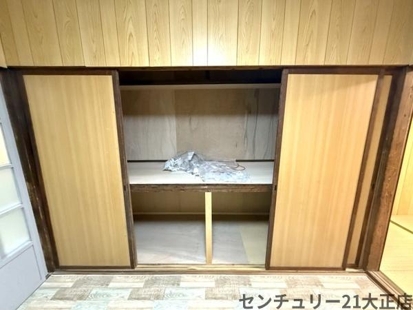 大正区南恩加島戸建の収納