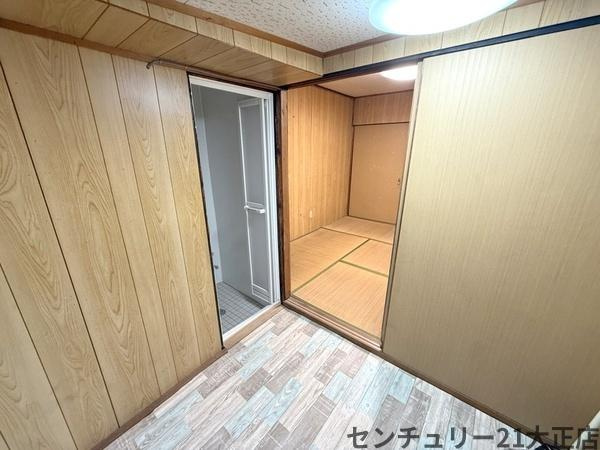 大正区南恩加島戸建の洋室