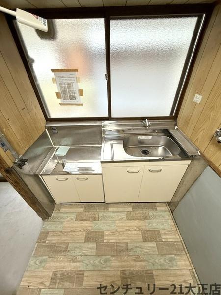 大正区南恩加島戸建のキッチン