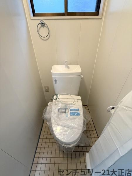 大正区南恩加島戸建のトイレ