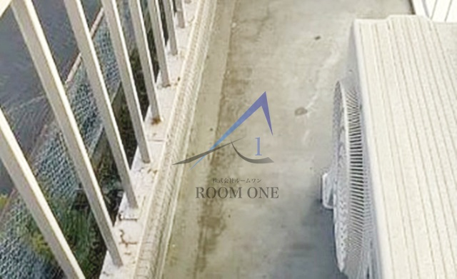 東和マンションのバルコニー|バルコニーです。