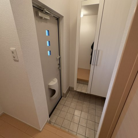 カルム　ブリーズの玄関