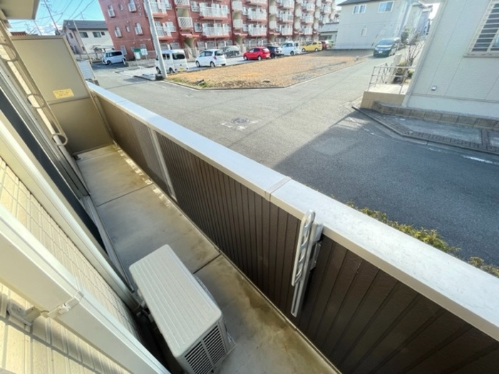 Ｄ－ｒｏｏｍ向山のバルコニー