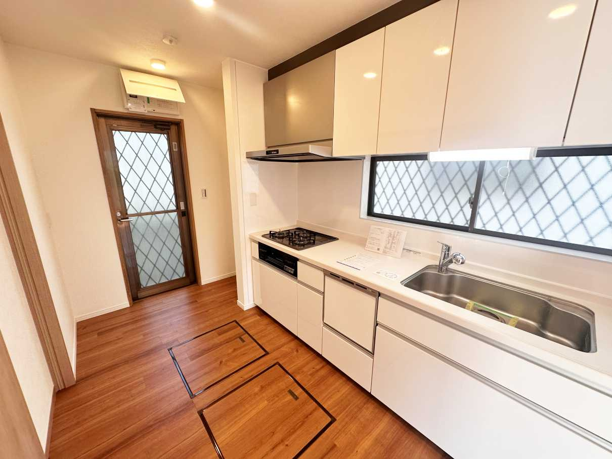 松戸市松戸戸建のキッチン