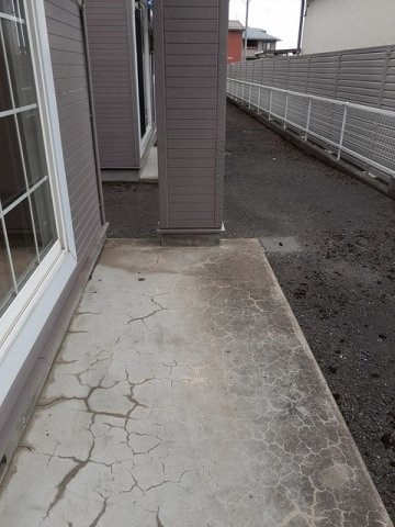 リバーサイド門Ａのバルコニー