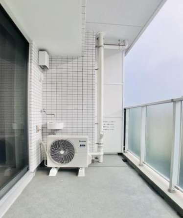 シティハウス東池袋のバルコニー