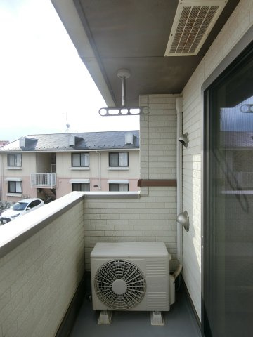 アムール・クロワール　Ｂのバルコニー