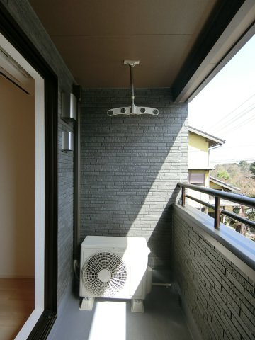 フレーシアⅥのバルコニー