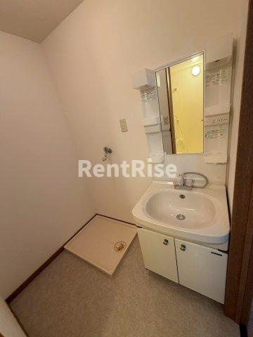 メゾネット森本の洗面所