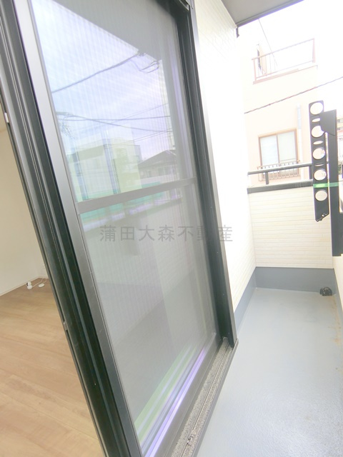 Kolet蒲田南＃20のバルコニー|2階リビングのバルコニー