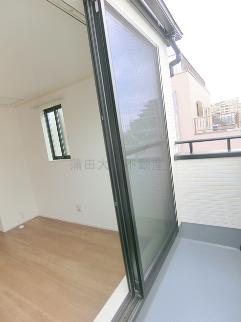 Kolet蒲田南＃20のバルコニー|3階南側