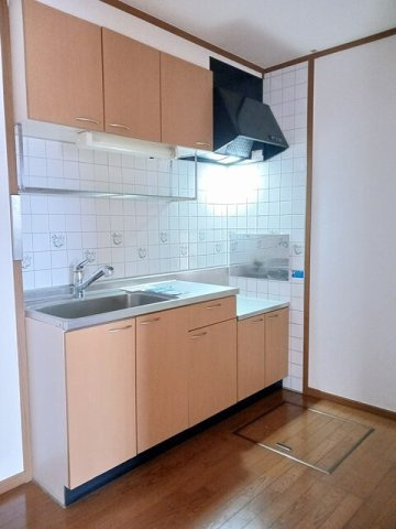 ヒルズハウス　ソレイユのキッチン|お料理しやすいキッチンです