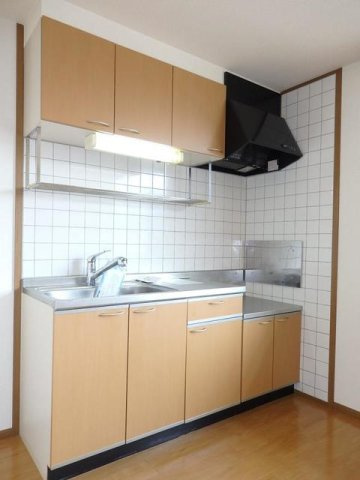 フィオーレⅡのキッチン|使いやすいキッチンです