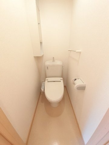 プロムナード　Ａのトイレ|落ち着いたトイレです