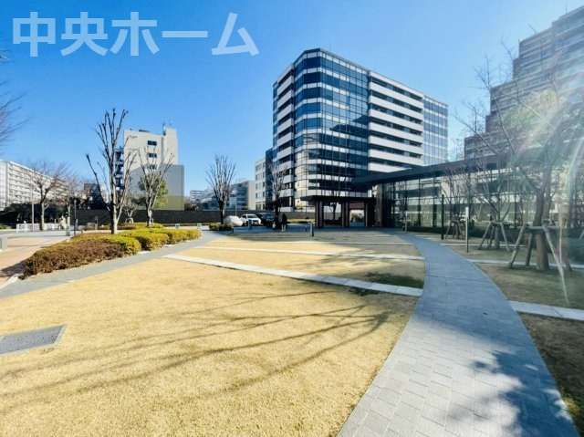 シティテラス東陽町の中庭|敷地内には緑も多く住環境良好です