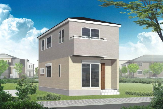 グランソフィア上広谷　C号棟の外観パース