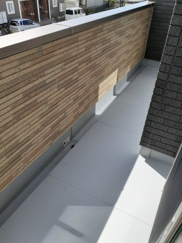 アサヒハイツのバルコニー