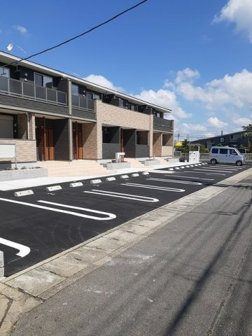 アサヒハイツの駐車場