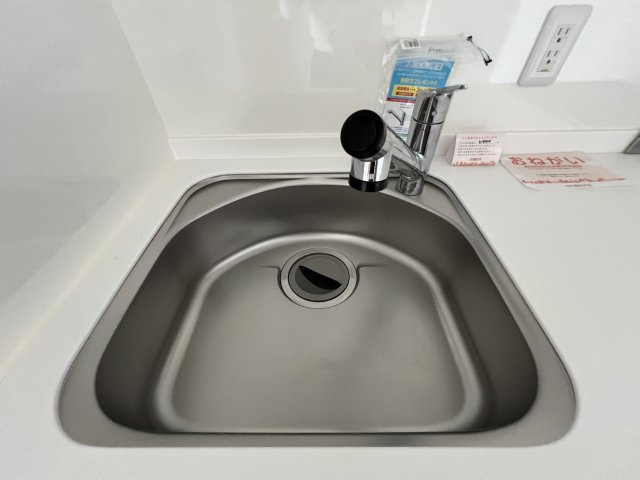 ソンメホリスⅡのキッチン|水道は浄水一体型水道ですっきり
