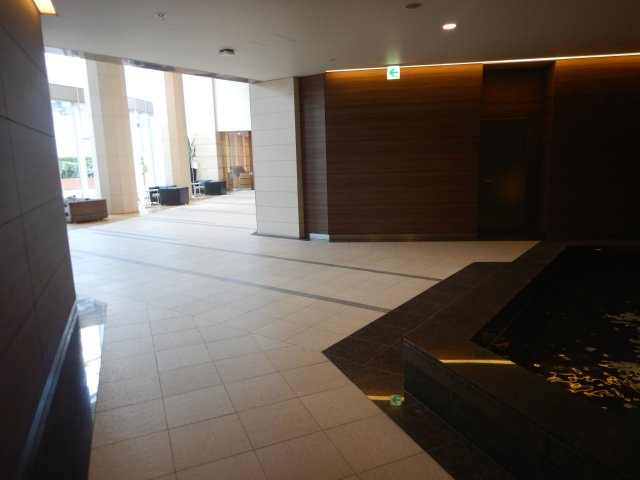 芝浦アイランドケープタワーのエントランス