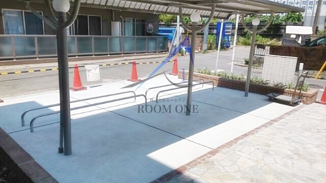 エクセレンテ　Ⅱのその他共用部分|駐輪スペースです。