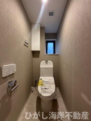 パストラルハイム湘南太平台Ⅱのトイレ|新規リフォーム完了！　洗浄機能付きお手洗い