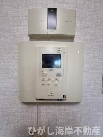 パレ平塚すみれ平壱番館のセキュリティ|TVモニター付きインターフォン