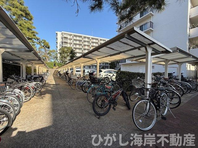 パレ平塚すみれ平壱番館の駐輪場|敷地内駐輪場
