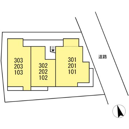 D-RESIDENCE府中西府町の区画図