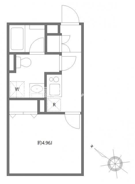 ルーデンス常盤台Ⅲの間取り