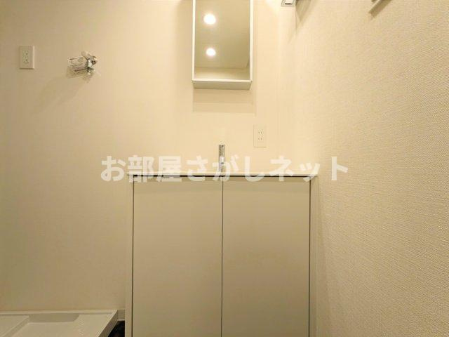 ルーデンス常盤台Ⅲの独立洗面台