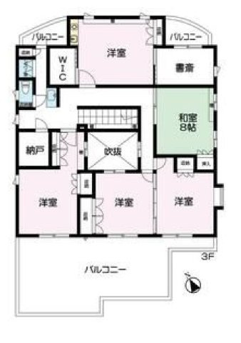 売ビル　小山市駅東通りの間取り