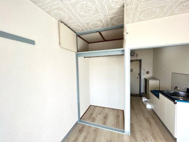 アレイ御幸の収納|大きなものも収納できそうです