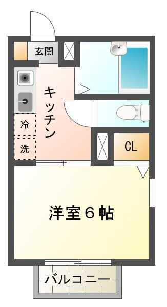 フレンドリーみづほの間取り