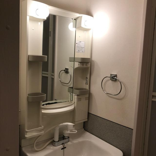 ＣＡＳＡ楠丘の洗面所|使いやすい洗面所です