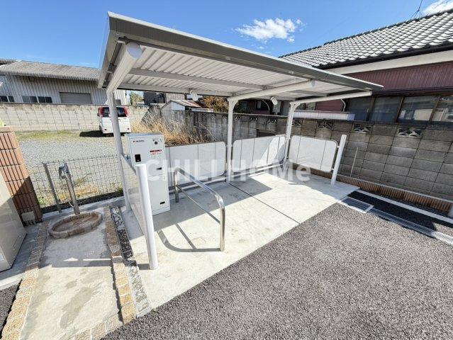 エスポワールⅢの駐車場|当社、チルホームのHPもご覧ください(^^)/物件情報多数♪