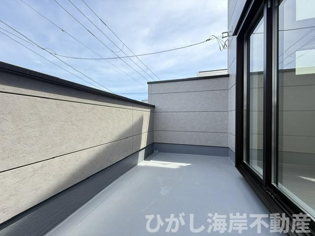 茅ケ崎市高田４丁目　新築戸建　全4棟のバルコニー|バルコニー