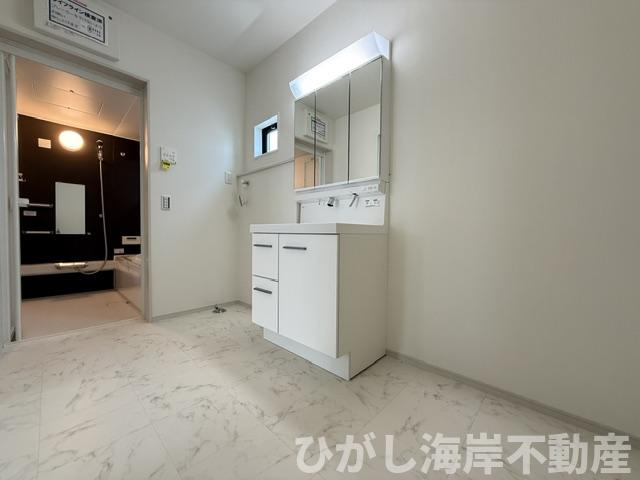 茅ケ崎市高田４丁目　新築戸建　全4棟の脱衣所|脱衣スペース