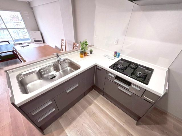 北21条ハイツのキッチン