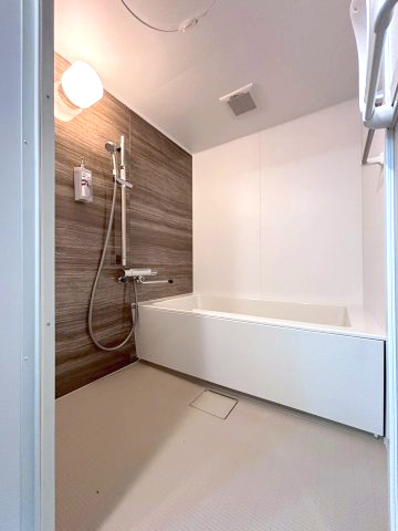 北21条ハイツの浴室