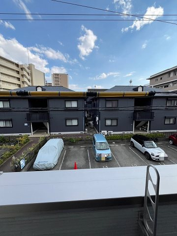 尼崎市御園３丁目のアパートの展望