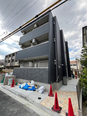 尼崎市御園３丁目のアパートの外観