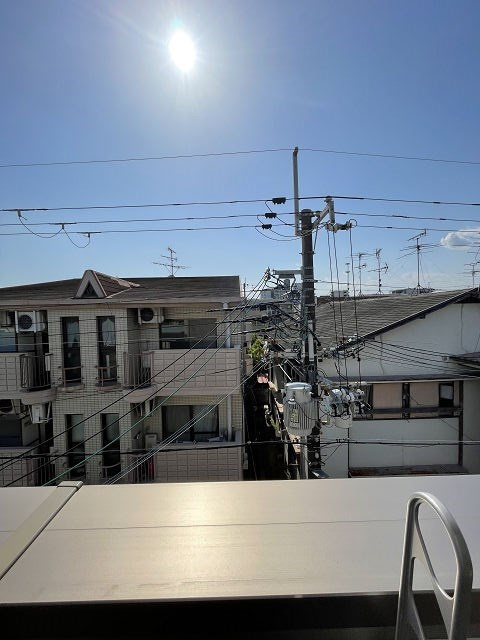 尼崎市東園田町６丁目のアパートの展望