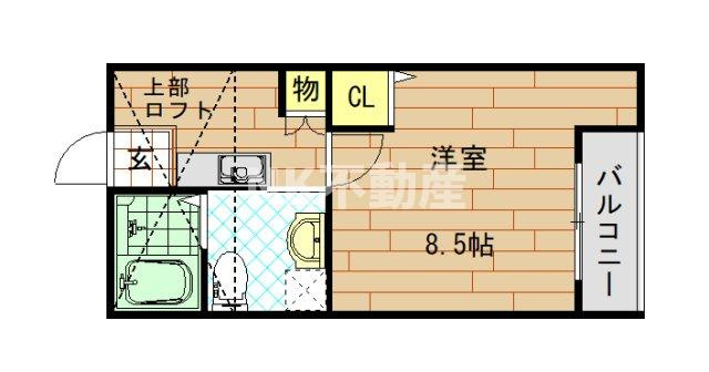 【間取り】 | ココファイン田島（東部市場前賃貸） | 間取りです