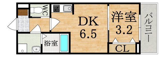 ジーメゾン奈良エルシアの間取り