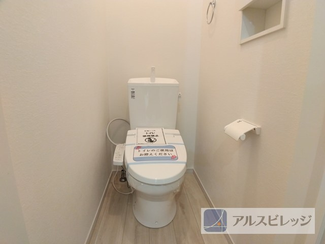 新築/朝霞市幸町１丁目のトイレ|落ち着いた色調のトイレです