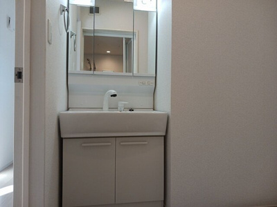 【洗面所】 | エクラ | 広い洗面スペース