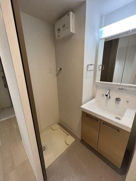 MAXIV東府中DUEの洗面所