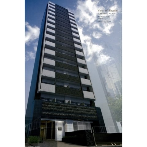 プレサンス三宮ディライトの外観|外観もきれいです